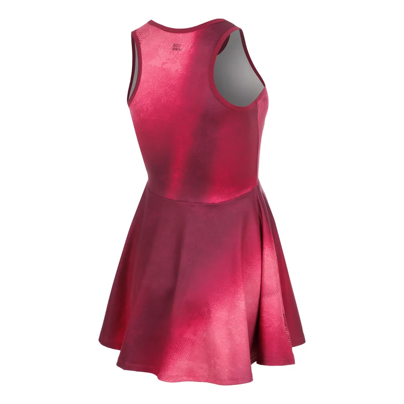 Freeze Out Kleid Damen - dunkelrot, pink