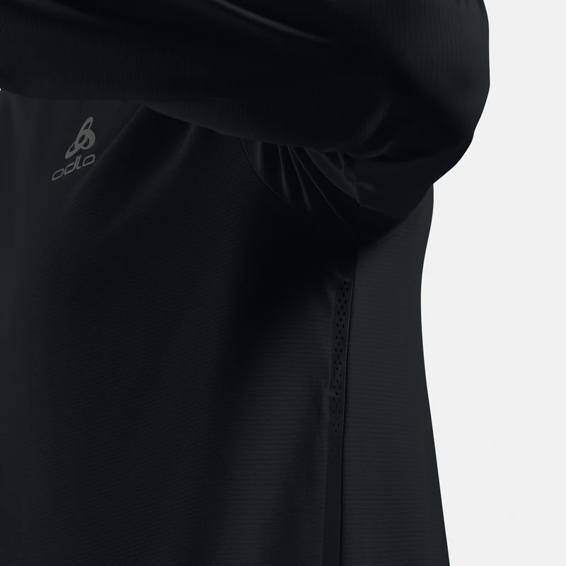 Zeroweight Chill-Tec Laufshirt Herren - schwarz