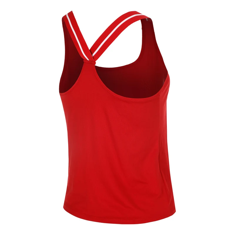 Serve & Volley Tank-Top Damen-rot