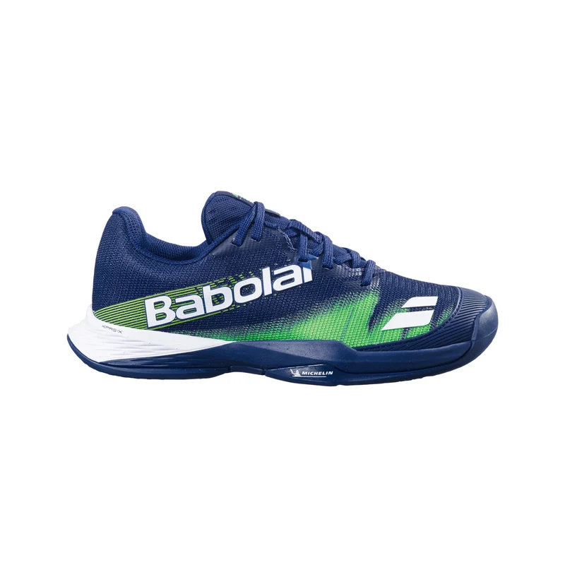 Jet Premura Padelschuh Jungen - dunkelblau, grün