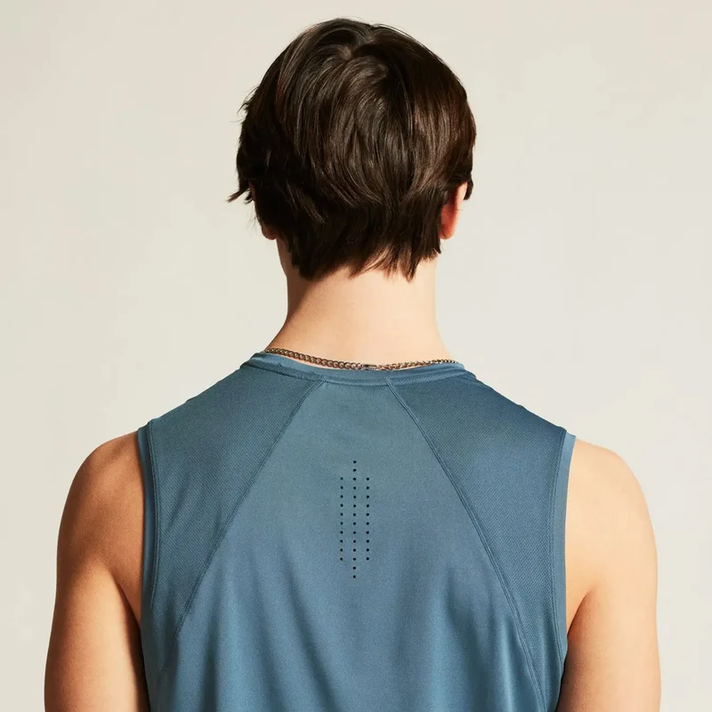 ADV Essence Laufshirt Herren - blau