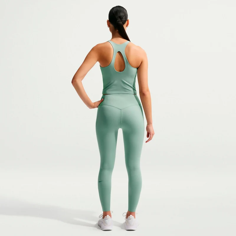Dri-Fit Medium Support Tank-Top Damen - graugrün, grün
